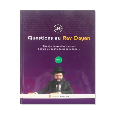 Questions au Rav Dayan – Tome 6