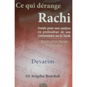 Ce qui dérange Rachi - Devarim - Dr Avigdor Bonchek