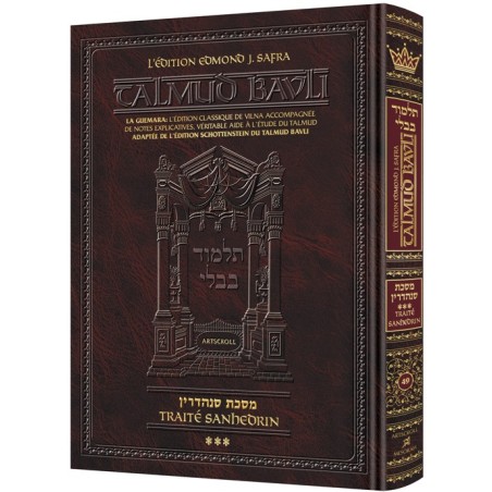 Edmond J. Safra - Ed Talmud francais [49] - Sanhedrin Vol 3 (84b-113b)