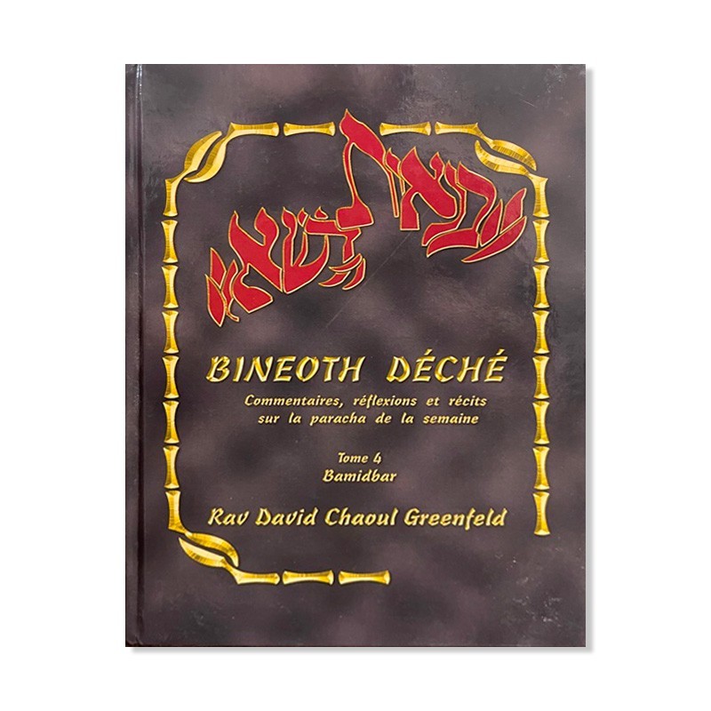 Bineoth Déché – Bamidbar